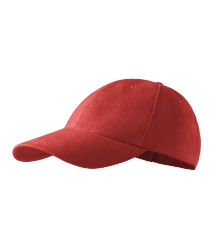 Malfini 6P - Hatpaneles, enyhén hajlított felső rész, rézkapcsokkal állítható unisex baseball sapka - Terra