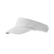 Malfini Sunvisor - Enyhén hajlított felső rész, műanyag kapoccsal állítható unisex napellenző - Fehér
