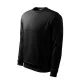 Malfini Essential - Kerek nyakú, bolyhos belsős férfi pulóver - Fekete - 3XL