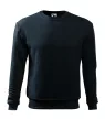 Malfini Essential - Kerek nyakú, bolyhos belsős férfi pulóver - Tengerészkék - XL