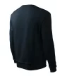 Malfini Essential - Kerek nyakú, bolyhos belsős férfi pulóver - Tengerészkék - 3XL