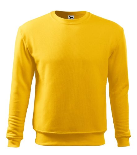 Malfini Essential - Kerek nyakú, bolyhos belsős férfi pulóver - Sárga - 2XL