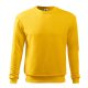 Malfini Essential - Kerek nyakú, bolyhos belsős férfi pulóver - Sárga - 2XL