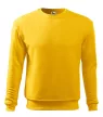 Malfini Essential - Kerek nyakú, bolyhos belsős férfi pulóver - Sárga - 2XL