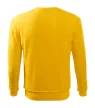 Malfini Essential - Kerek nyakú, bolyhos belsős férfi pulóver - Sárga - 3XL