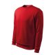 Malfini Essential - Kerek nyakú, bolyhos belsős férfi pulóver - Piros - 3XL