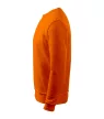 Malfini Essential - Kerek nyakú, bolyhos belsős férfi pulóver - Narancssárga - 2XL