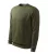 Malfini Essential - Kerek nyakú, bolyhos belsős férfi pulóver - Military - 3XL