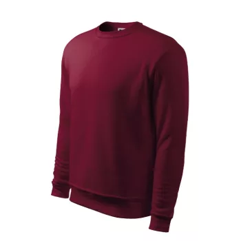   Malfini Essential - Kerek nyakú, bolyhos belsős gyerek pulóver - Garnet - 146 cm/10 éves