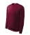 Malfini Essential - Kerek nyakú, bolyhos belsős férfi pulóver - Garnet - 2XL