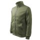 Malfini Adventure - Fémcipzáras, zsebes, bolyhos belsős férfi pulóver - Khaki - XL