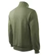 Malfini Adventure - Fémcipzáras, zsebes, bolyhos belsős férfi pulóver - Khaki - 3XL