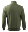 Malfini Adventure - Fémcipzáras, zsebes, bolyhos belsős férfi pulóver - Khaki - 3XL