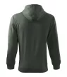 Malfini Trendy Zipper - Műanyag cipzáras, zsebes, bolyhos belsős férfi pulóver - Sötét palakő - XL