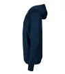 Malfini Cape - Kapucnis, kenguru zsebes, bolyhos belsős férfi pulóver - Tengerészkék - 3XL
