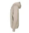 Malfini Cape - Kapucnis, kenguru zsebes, bolyhos belsős férfi pulóver - Drappos szürke - 3XL