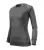 Malfini Merger - Egyenes szabású női pulóver - Fekete melírozott - XS