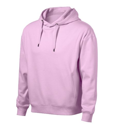 Malfini Moon - Laza szabású, kapucnis, rejtett kenguru zsebes férfi pulóver - Orchidea - 2XL