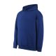 Malfini Chill - Laza szabású, kapucnis, kenguru zsebes unisex pulóver - Királykék - 2XL