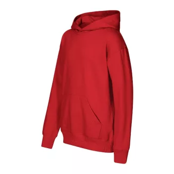  Malfini Chill - Laza szabású, kapucnis, kenguru zsebes gyerek pulóver - Piros - 146 cm/10 éves