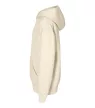 Malfini Chill - Laza szabású, kapucnis, kenguru zsebes gyerek pulóver - Mandula - 122 cm/6 éves