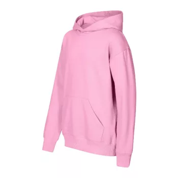   Malfini Chill - Laza szabású, kapucnis, kenguru zsebes gyerek pulóver - Rózsaszín - 158 cm/12 éves
