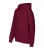 Malfini Chill - Laza szabású, kapucnis, kenguru zsebes gyerek pulóver - Garnet - 122 cm/6 éves
