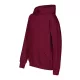 Malfini Chill - Laza szabású, kapucnis, kenguru zsebes gyerek pulóver - Garnet - 146 cm/10 éves