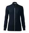 Malfini Premium Bomber - Egyenes szabású, fémcipzáras, “bomber” galléros női pulóver - Tengerészkék - M