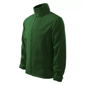   Rimeck Jacket - Műanyag cipzáras, férfi polár felső - Üvegzöld - S