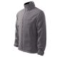 Rimeck Jacket - Műanyag cipzáras, férfi polár felső - Acélszürke - S