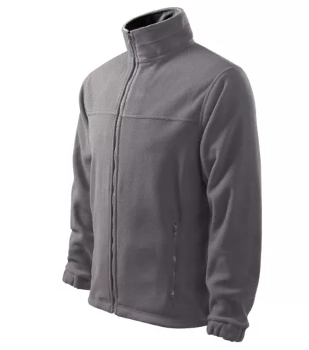 Rimeck Jacket - Műanyag cipzáras, férfi polár felső - Acélszürke - M