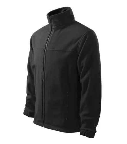 Rimeck Jacket - Műanyag cipzáras, férfi polár felső - Ébenszürke - XL
