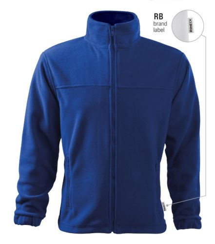Rimeck Jacket - Műanyag cipzáras, férfi polár felső - Királykék - 2XL (brand label) (original)