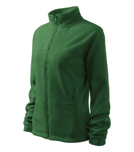 Rimeck Jacket - Műanyag cipzáras, női polár felső - Üvegzöld - XS