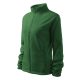 Rimeck Jacket - Műanyag cipzáras, női polár felső - Üvegzöld - XS