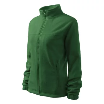   Rimeck Jacket - Műanyag cipzáras, női polár felső - Üvegzöld - XL