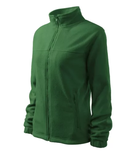 Rimeck Jacket - Műanyag cipzáras, női polár felső - Üvegzöld - 2XL