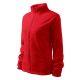 Rimeck Jacket - Műanyag cipzáras, női polár felső - Piros - XS