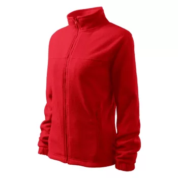   Rimeck Jacket - Műanyag cipzáras, női polár felső - Piros - S