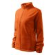 Rimeck Jacket - Műanyag cipzáras, női polár felső - Narancssárga - XS
