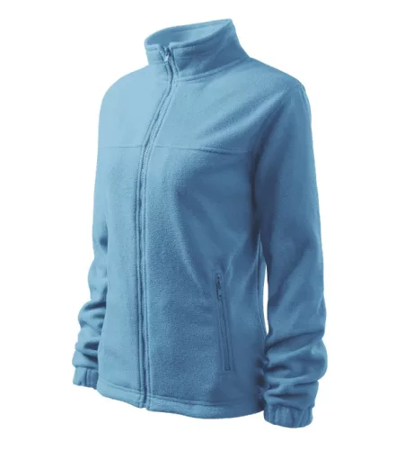 Rimeck Jacket - Műanyag cipzáras, női polár felső - Azúrkék - XS
