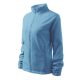 Rimeck Jacket - Műanyag cipzáras, női polár felső - Azúrkék - XS
