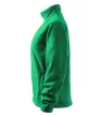 Rimeck Jacket - Műanyag cipzáras, női polár felső - Fűzöld - XS