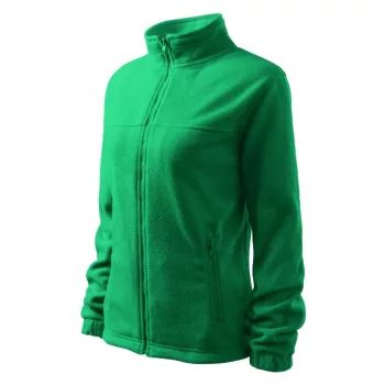   Rimeck Jacket - Műanyag cipzáras, női polár felső - Fűzöld - S