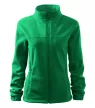 Rimeck Jacket - Műanyag cipzáras, női polár felső - Fűzöld - S