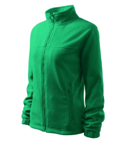 Rimeck Jacket - Műanyag cipzáras, női polár felső - Fűzöld - 2XL