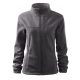 Rimeck Jacket - Műanyag cipzáras, női polár felső - Acélszürke - XS