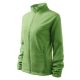 Rimeck Jacket - Műanyag cipzáras, női polár felső - Borsózöld - M