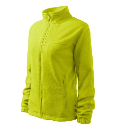 Rimeck Jacket - Műanyag cipzáras, női polár felső - Lime - XS
